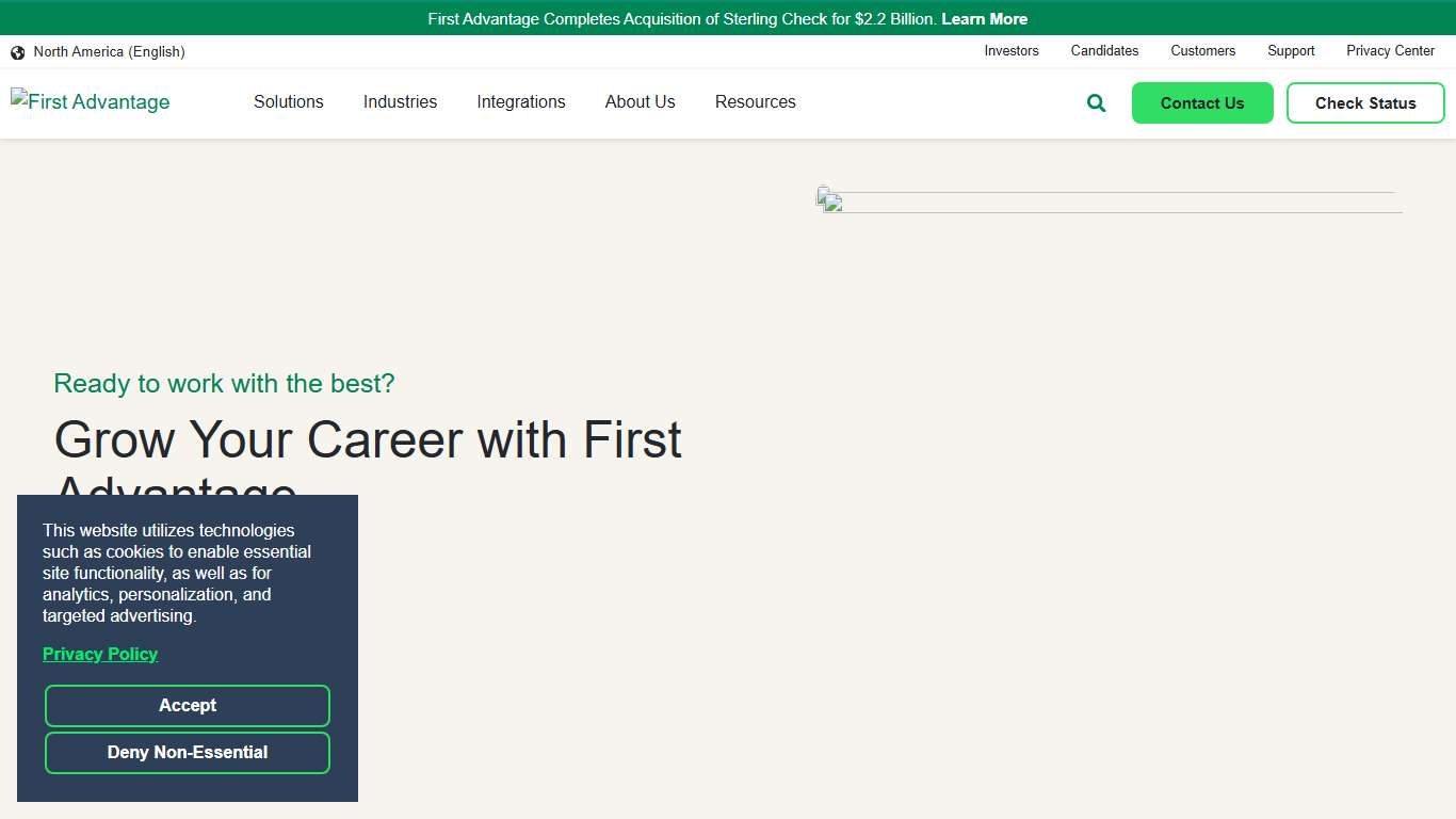 Careers & Employment Opportunities at First Advantage